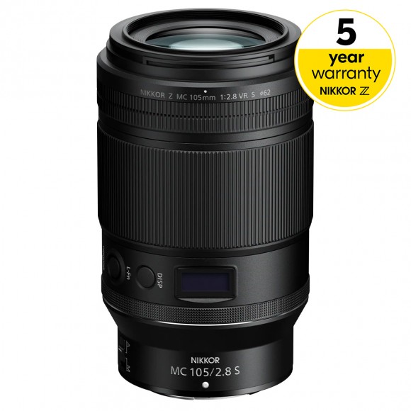Nikon NIKKOR Z MC 105mm f/2.8 VR S Macro Lens
